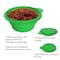 Wakeman Collapsible Bowls with Lids - BPA Free Silicone Food Bowl for Camping by Outdoors 2 Pack HW4700028 - alternate 4